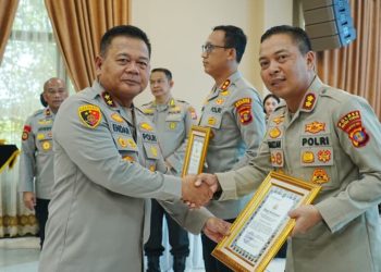 Polres Kutim Cetak Prestasi, Sabet Dua Penghargaan di Rapim Polri 2026