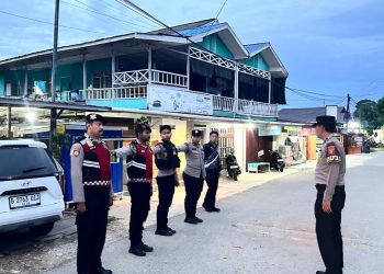 Polres Kutim Gelar Patroli Subuh, Cegah Balap Liar Selama Ramadan