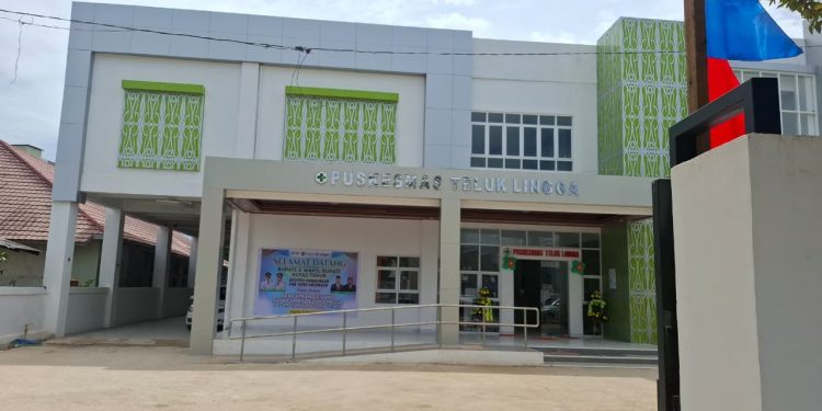 Gedung baru Puskesmas Teluk Lingga, Sangatta Utara yang diresmikan Bupati Kutim, Senin (23/2/2026). (Arya/CK)