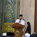 Gubernur Kaltim, Rudy Mas'ud memberikan Bantuan saat safari Ramadhan di mesjid agung Al-faruq Kutai Timur (Ist)