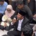 Gubernur Rudy Mas’ud menemui mahasiswa dalam aksi di depan Kantor Gubernur Kaltim, Samarinda, Senin (23/2/2026).