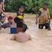 Tankapan layar warga evakuasi santri meninggal dunia diduga akibat tenggelam saat banjir