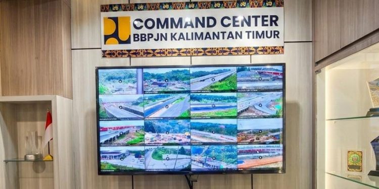 Command Center BBPJN Kalimantan Timur. (Istimewa)
