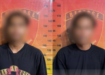 Dua Pemuda Diamankan Polisi Diduga bawah ganja
