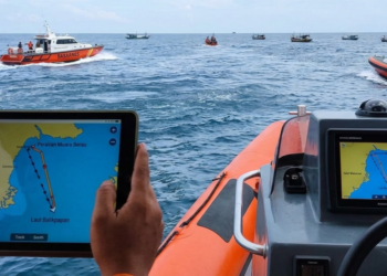 Ilustrasi Operasi pencarian nelayan asal Bontang yang hilang kontak di laut