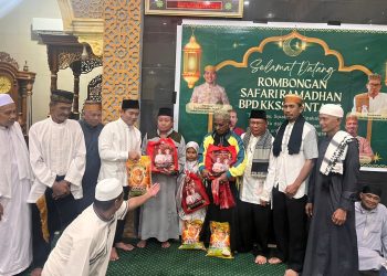 Safari Ramadan malam ke-11 yang digelar KKSS Bontang berlangsung khidmat di Masjid Nurul Huda, Tanjung Limau, Kota Bontang,