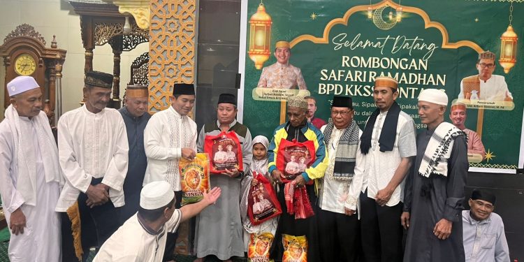 Safari Ramadan malam ke-11 yang digelar KKSS Bontang berlangsung khidmat di Masjid Nurul Huda, Tanjung Limau, Kota Bontang,