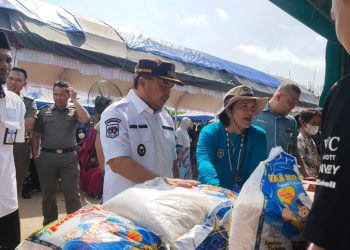 Wakil Wali Kota Bontang, Agus Haris hadiri GPM di Lapangan Bola Tanjung Laut, Rabu (11/3/2026).