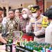 Polres Kutim Musnahkan Sabu, Miras dan Knalpot Brong