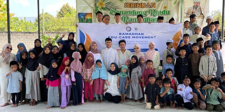 Kader Inti Pemuda Anti Narkoba (KIPAN) Kota Bontang bersama Duta Anti Narkoba Kota Bontang 2025 menggelar kegiatan Ramadhan Edu-Care Movement