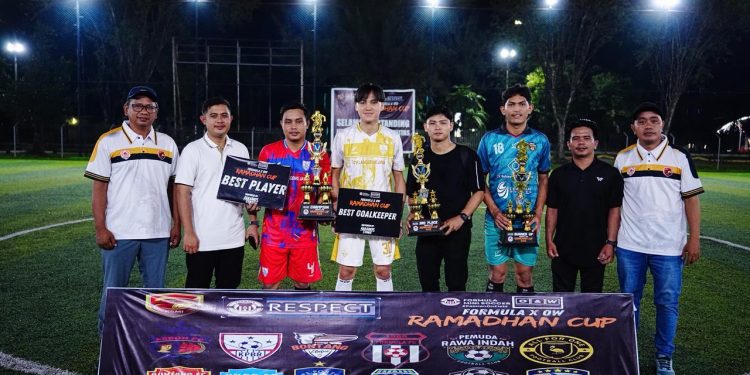Kampung Baru FC Taklukkan Pemuda Rawa Indah FC di Final O&W Formula Ramadhan Cup 2026