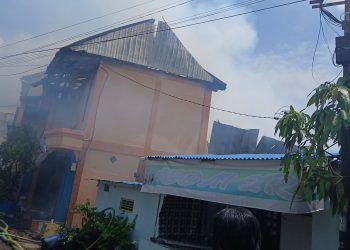 Kebakaran Hebat di Berbas Tengah Bontang,