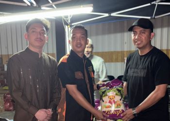 Sapma Bontang Salurkan Bantuan untuk Korban Kebakaran