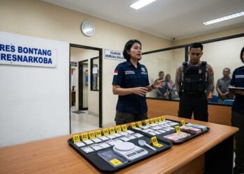 Ilustrasi Polres Bontang mengungkap kasus dugaan peredaran narkotika