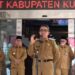 Bupati Kutim Ardiansyah Sulaiman memimpin Apel pagi