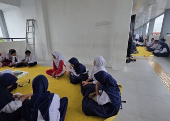 Suasana belajar Ummi SMPN 2 Bontang