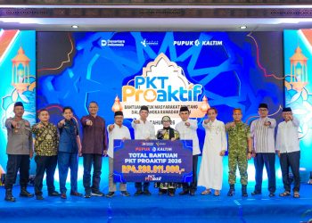 Pupuk Kaltim Salurkan Bantuan Rp4,28 Miliar lewat PKT Proaktif