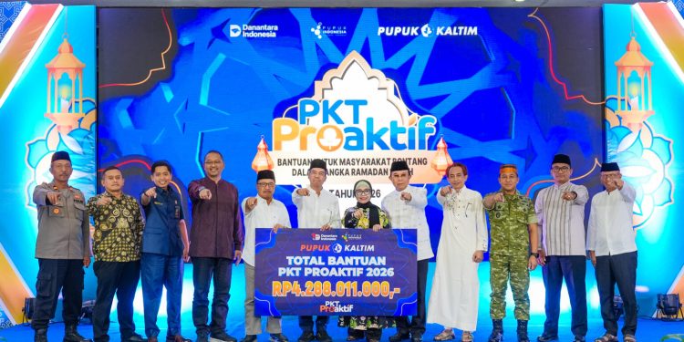 Pupuk Kaltim Salurkan Bantuan Rp4,28 Miliar lewat PKT Proaktif