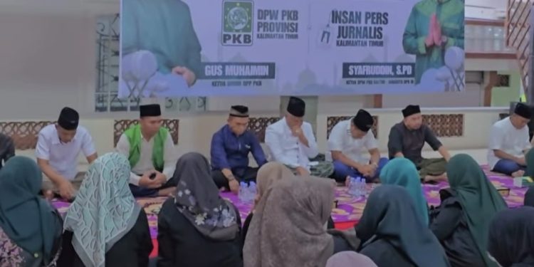 DPW PKB Kaltim menggelar buka puasa bersama jajaran pengurus dan sejumlah jurnalis