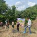 Penanaman jagung di lahan eks tambang Teluk Pandan, Kutai Timur, Rabu (18/3), untuk mendukung ketahanan pangan. (Dok. Polres Kutim)