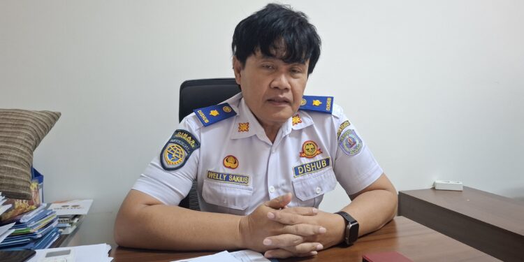 Kasi Angkutan Dishub Bontang, Welly Sakius