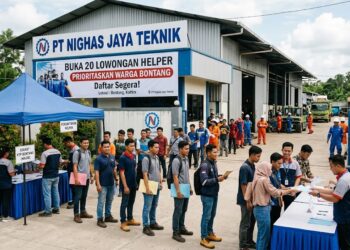 Ilustrasi Loker di PT Nighas Jaya Teknik Buka 20 Lowongan Helper