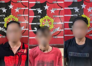 Tiga pelaku diamankan Polres Kukar diduga peredaran narkoba
