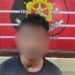 Terduga pelaku yang diamankan Polres Kukar