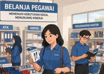 Ilustrasi Belanja Pegawai di Bontang
