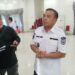 Wakil Wali Kota Bontang, Agus Haris saat diwawancarai awak media