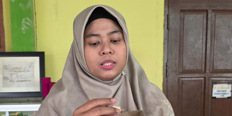 Plastik biogredable olahan siswa siswi SMPN 5 Bontang