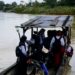 Kondisi Anak Sekolah di Desa Longjak, Kecamatan Busang, Menggunakan Perahu Untuk Ke Sekolah. (Doc/Ist)