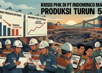 Ilustrasi Ancaman PHK di Sektor Tambang