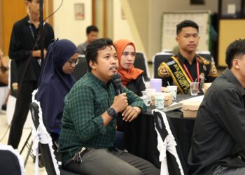 Ketua Harian DPD KNPI Kota Bontang, Sadly Jaya M,