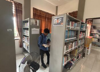 Pengunjung Perpustakaan Kutim, (Doc/Ist)