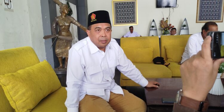 Ketua DPC Gerindra Kota Bontang, Agus Haris