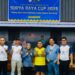 Kejuaraan bulutangkis se Kota Bontang bertajuk ‘Turnamen Badminton Surya Raya Cup I 2026’ resmi bergulir, Wakil Wali Kota turut hadir