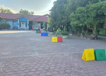 Muhammad Imam Fajar Hambali saat latihan