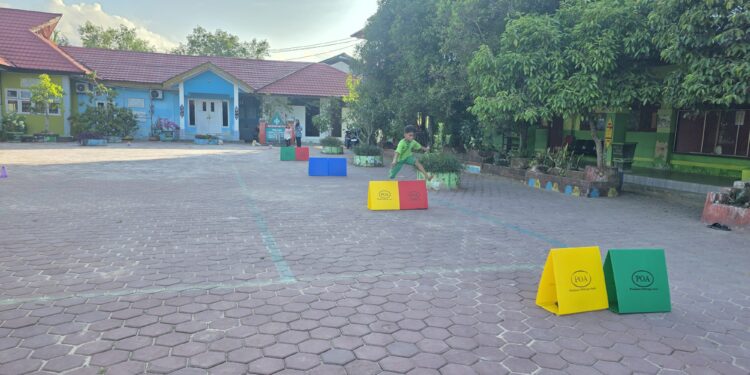 Muhammad Imam Fajar Hambali saat latihan