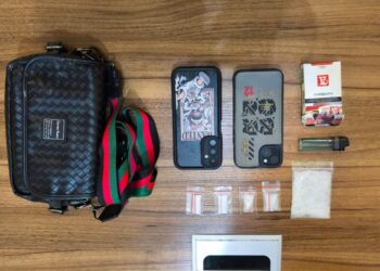 Alat bukti yang diamankan Polres Bontang