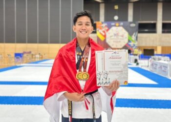 Bripda Gariel, Saber 2 Medali Emas Dalam Ajang WATA Open Taekwondo championship 2026