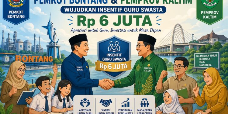Ilustrasi Sinergi Pemkot Bontang dan Pemprov Kaltim Wujudkan Insentif Guru Swasta Rp 6 Juta