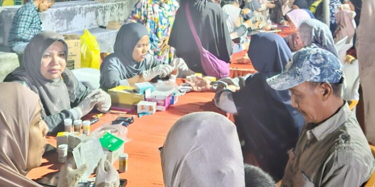 Resse sekaligus cek kesehatan anggota DPRD Bontang Bonnie Sukardi