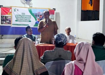 Bonnie Sukardi, dari Fraksi PKB DPRD Bontang menggelar reses