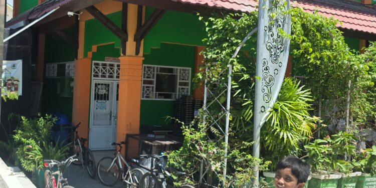 Salah satu CCTV di SDN 004 Bontang Barat
