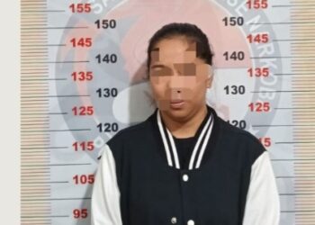 Seorang wanita muda berinisial M (26) diamankan jajaran Polres Bontang di kawasan Jl. Parkesit, Kelurahan Bontang Baru