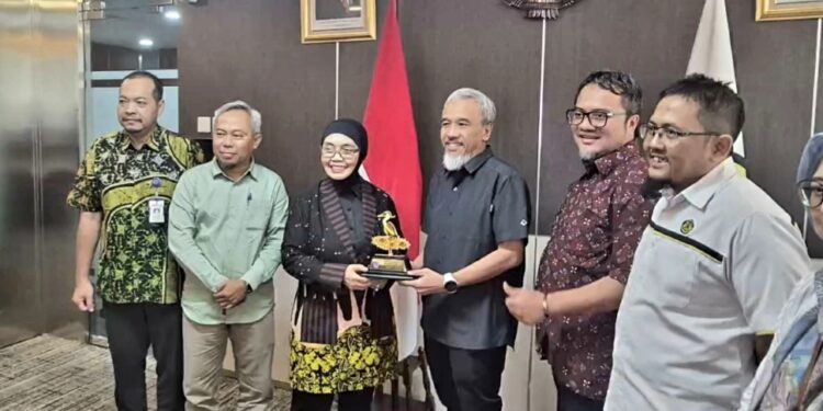 Kunjungan Wali Kota Bontang Neni Moernaeni ke Direktorat Jenderal Minyak dan Gas, Selasa (31/3/2026)