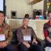 Revan, Rocky, dan Zahrah, peserta seleksi Polri di Kutai Timur. (Ist)