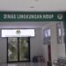 Pintu masuk di Kantor DLH Bontang