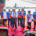 Menteri Pertanian (Mentan) Andi Amran Sulaiman saat menghadiri dan meninjau langsung pelepasan ekspor perdana produk urea PT Pupuk Indonesia (Persero) melalui PT Pupuk Kalimantan Timur ke Australia di Pelabuhan Bontang